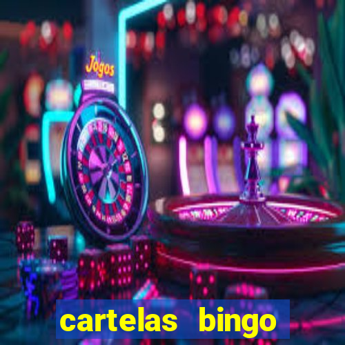 cartelas bingo bingo de palavras para imprimir